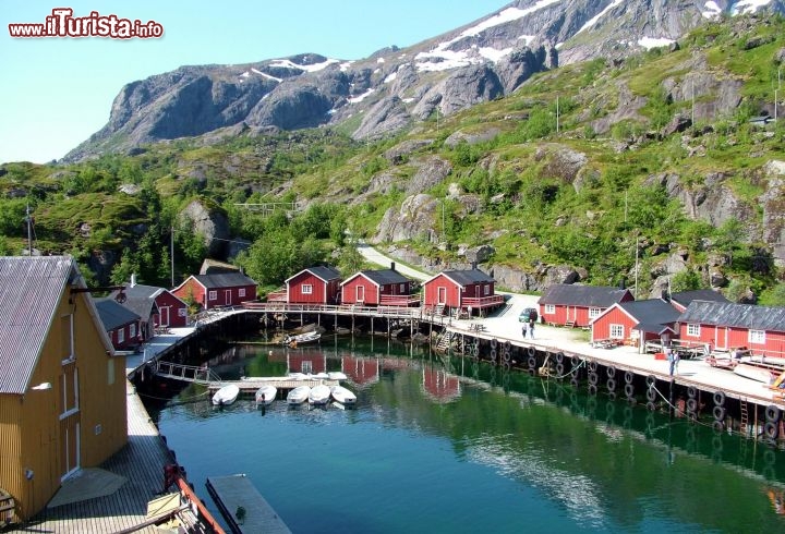 Immagine Nusfjord isole Lofoten,  Norvegia - Foto di Giulio Badini