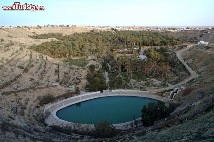 Immagine Oasi di Nefta, vicino a Tozeur in Tunisia. E' una delle cosiddette oasi di montagna al confine son il Sahara tunisino - © Jakez / Shutterstock.com