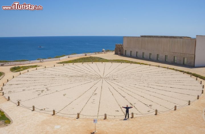 Immagine Orologio solare nel Forte di Sagres in Algarve - © Aitormmfoto / Shutterstock.com
