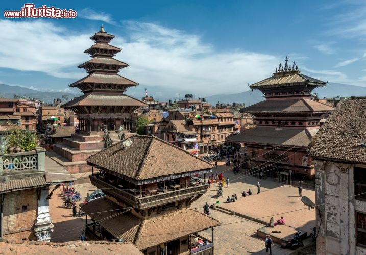 Immagine Panorama dalla sommità di un tempio a Bhaktapur in Nepal - © Vadim Petrakov / shutterstock.com