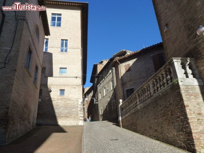 Immagine Pendenza della Via Aurelio Saffi ad Urbino