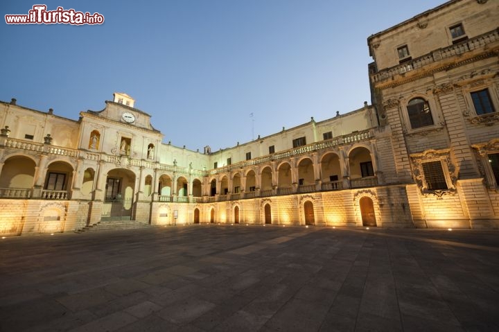 Immagine Piazza Duomo è celebre per le sue architetture barocche, veri capolavori del centro di Lecce, uno dei capoluoghi di provincia della Puglia - © Claudio Giovanni Colombo / Shutterstock.com