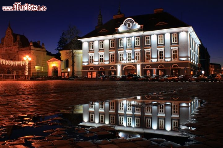 Immagine Piazza Unirii ed il prospetto principale del Palazzo Episcopale a Timisoara, in Romania  - © Mihai-Bogdan Lazar / Shutterstock.com