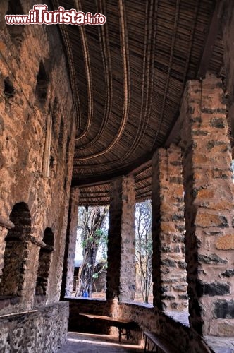 Immagine Portico estermo chiesa Debran Birhan Selassie Gondar