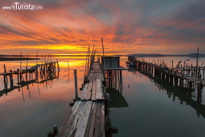 Immagine Le palafitte di Porto Carrasqueira vicino a Comporta in Portogallo