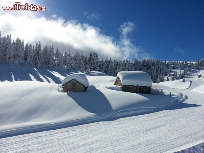 Immagine Rifugi alpini a Folgaria in inverno - © Folgariaski.com