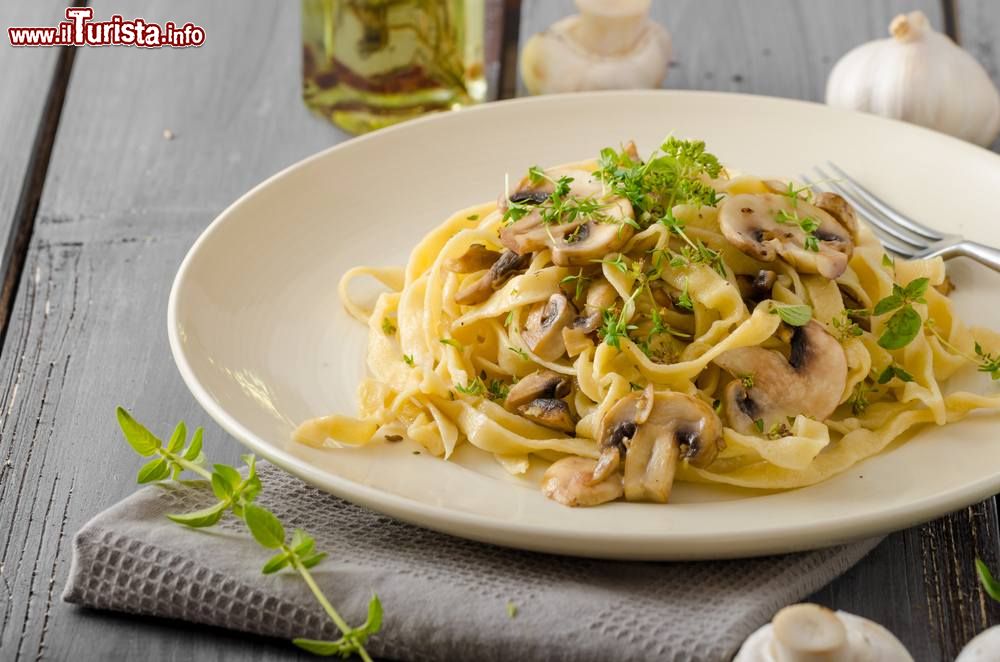 Sagra delle fettuccine ai funghi porcini Casaprota