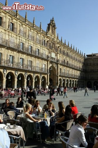 Immagine Salamanca la Plaza Mayor - Copyright foto www.spain.info