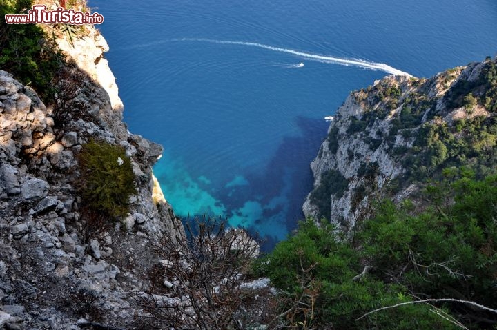 Immagine Il Salto di Tiberio presso la Villa Jovis di Capri 