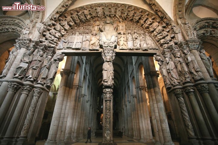 Immagine Santiago de Compostela il Portico de la Gloria - Copyright foto www.spain.info