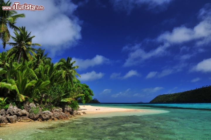 Immagine Spiaggia da favola su di una isola dell'arcipelago di Tonga in Polinesia - © Stanislav Fosenbauer / Shutterstock.com