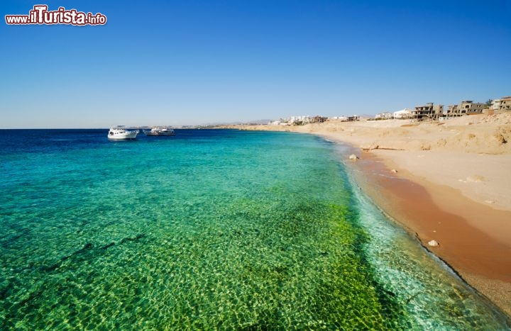 Immagine Spiaggia sul mar Rosso: ci troviamo lungo la costa sud del Sinai a Sharm el Sheikh in Egitto - © Eric Gevaert / Shutterstock.com