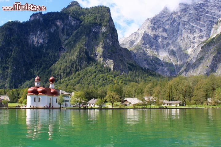 Immagine St Bartholoma am Konigssee, la splendida località della Baviera