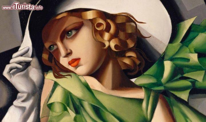 Immagine Tamara de Lempicka mostra a Torino, Piemonte.