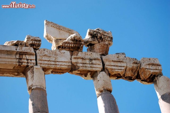 Immagine il Tempio di giove a Baalbek, in Libano - Foto Giulio badini www.deserti-viaggilevi.com