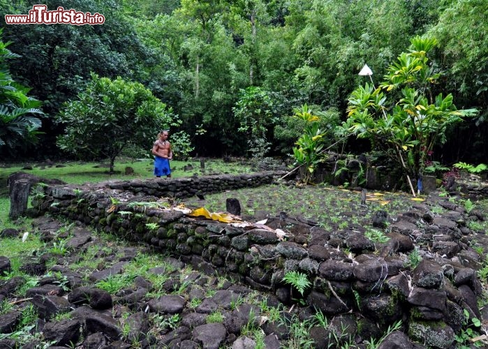 Immagine Tempio sito archeologico, TahitI