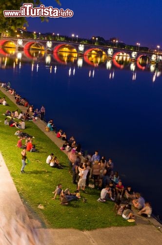 Immagine Tolosa, la Garonna di notte - © Ville de Toulouse - Patrice Nin