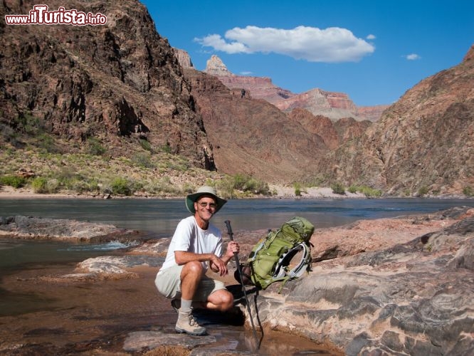 Immagine Trekking sul fondo del Grand Canyon USA (Arizona) - © John Glade / Shutterstock.com
