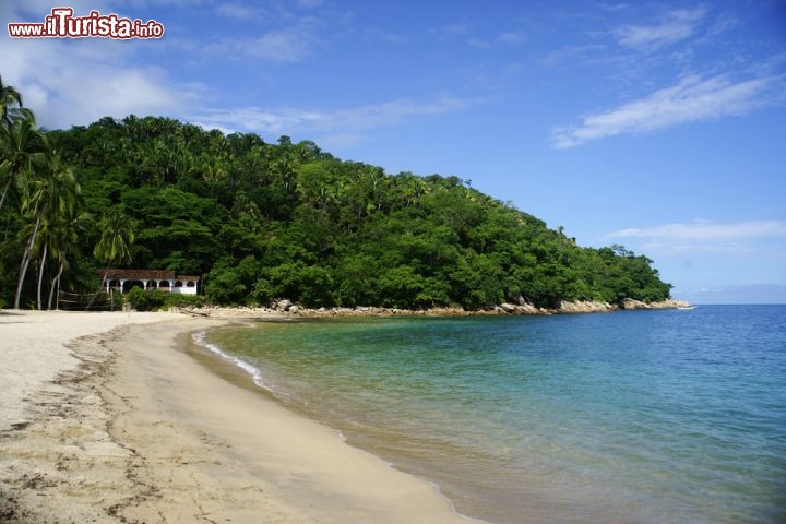 Immagine Spiaggia nei pressi di Puerto Vallarta: la costa occidentale del Messico è lambita dall'Oceano Pacifico e presenta, nel tratto dello Stato di Jalisco, una serie quas ininterrotta di spiagge. Molte di queste sono dotate di infrastrutture turistiche, ma altre presentano intatto tutto il loro fascino selvaggio - © Alfredo Schaufelberger / Shutterstock.com