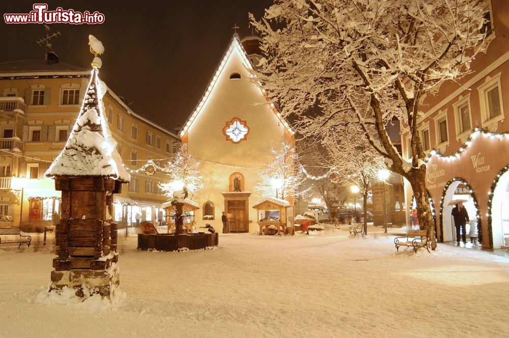 Immagine Natale in Valgardena: siamo a Ortisei sopo una nevicata - © valgardena.it