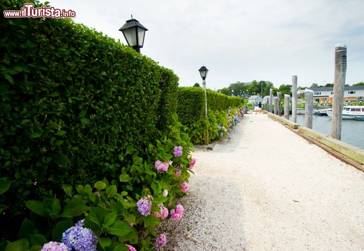 Immagine Via del porto di Hyannis, la località turistica del Maasachusetts negli USA - © Joyce Vincent / Shutterstock.com