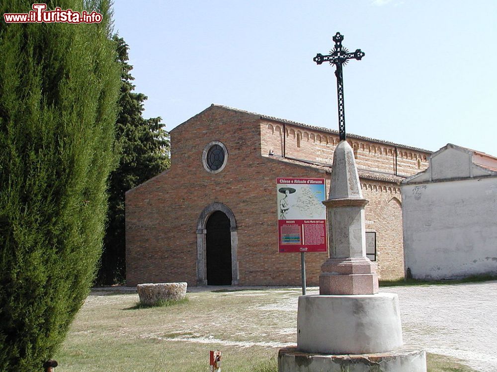 Immagine L'Abbazia Benedettina di Santa Maria del Lago appena fuori dal centro cittadino di Moscufo