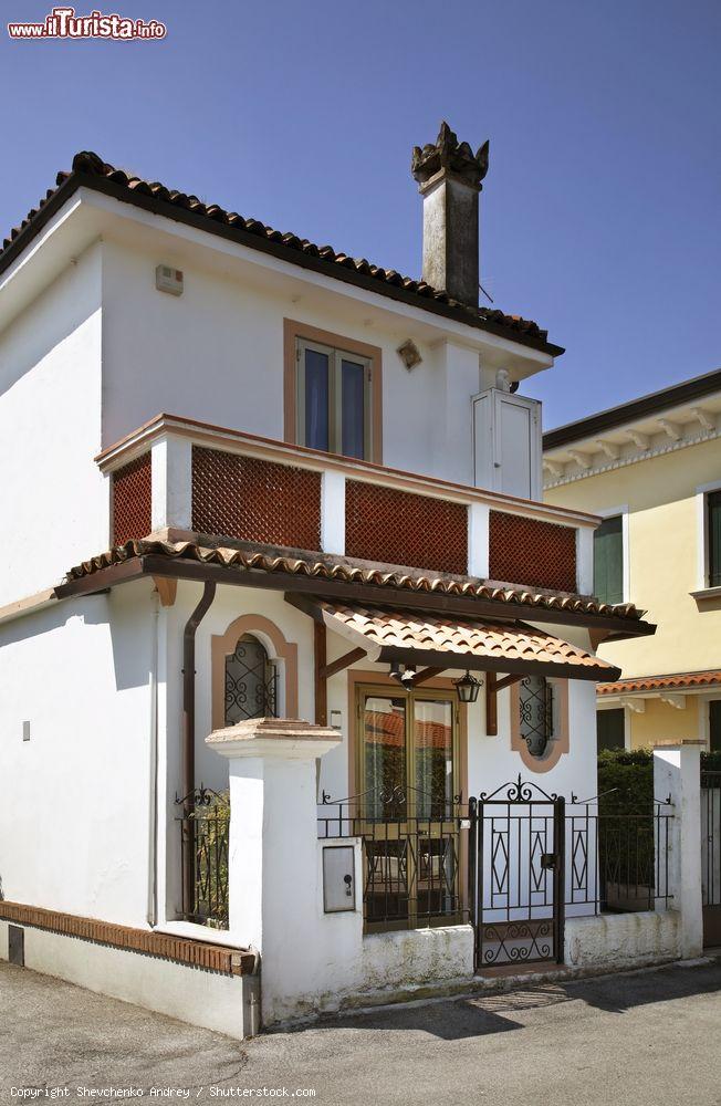 Immagine Abitazione signorile lungo le vie del centro storico di Mogliano Veneto, provincia di Pavia - © Shevchenko Andrey / Shutterstock.com