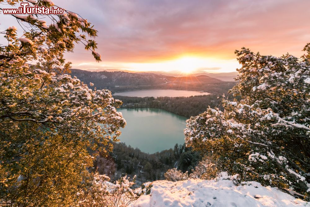 Immagine Anche in inverno i laghi di Monticchio offrono scorci magnifici! Siamo sui fianchi del Vulture in Basilicata