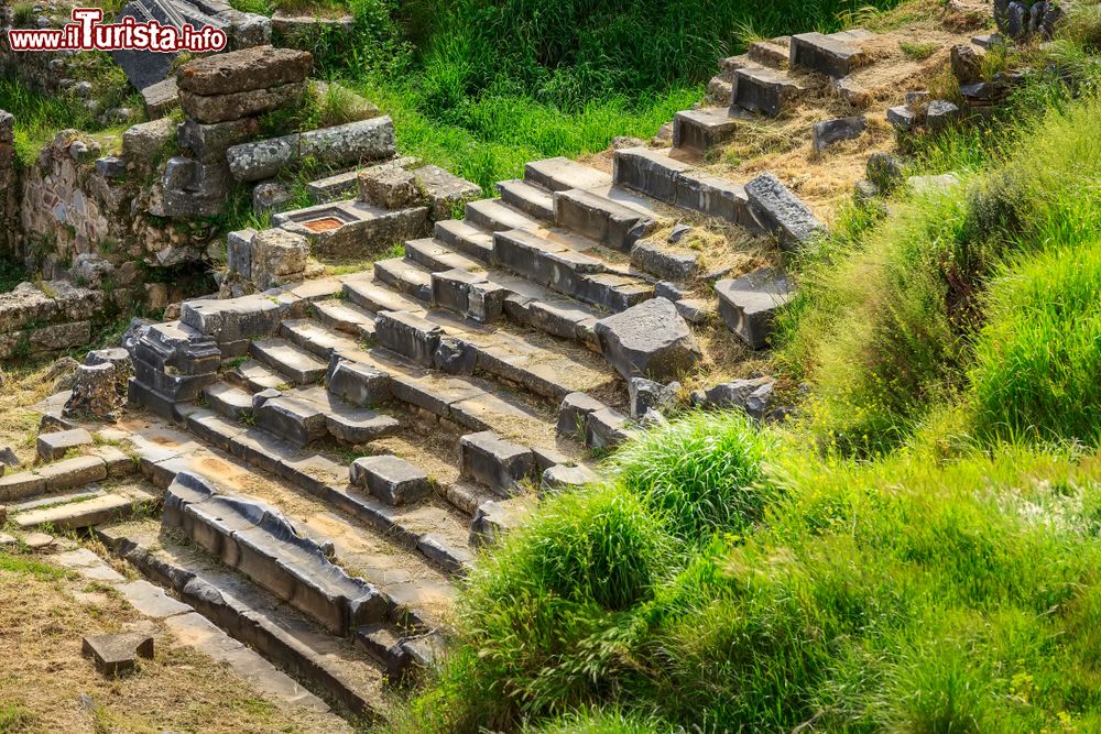 Immagine Antiche rovine greche nella città di Sparta, Peloponneso. Sparta,