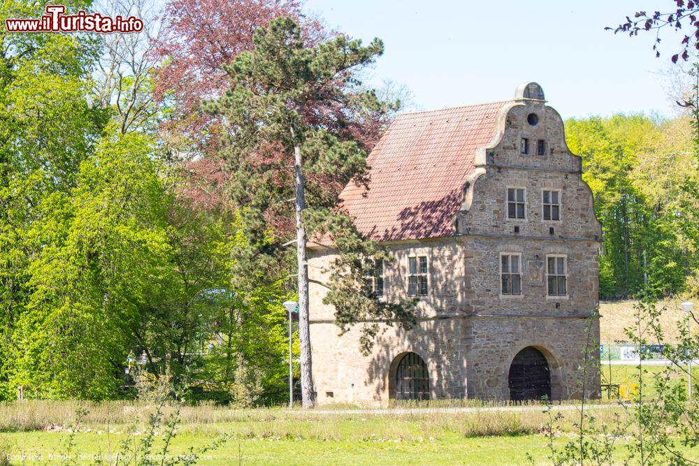 Immagine Antico edificio in pietra al castello Branninghausen al Romberg Park di Dortmund, Germania - © Binder Medienagentur / Shutterstock.com