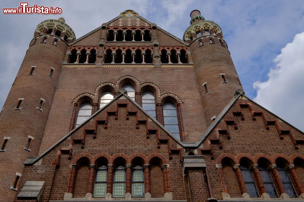 Immagine Architettura della basilica di San Bavone a Haarlem, Olanda.