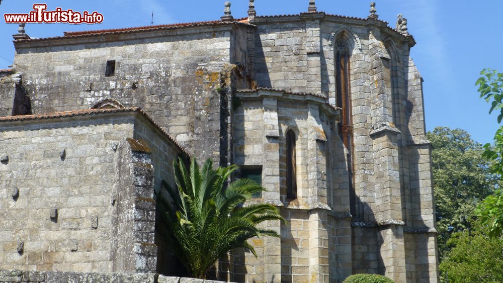 Immagine Architettura medievale nel borgo di Ribadavia, Spagna.