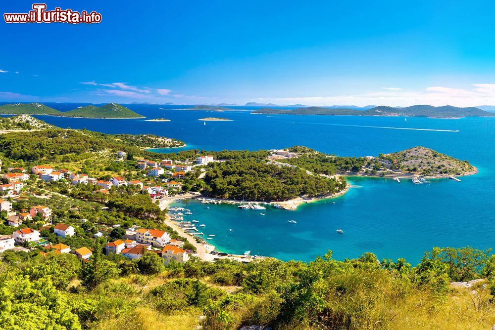 Immagine Arcipelago delle isole Kornati, la baia di Drage Pakostanske, Dalmazia, Croazia
