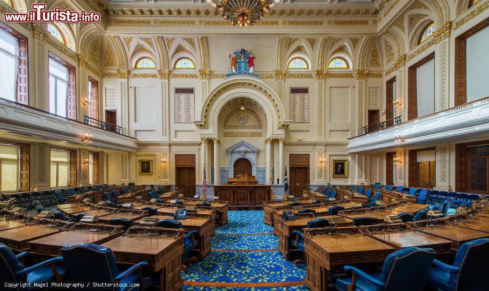 Immagine L'Assemblea Generale o Camera dei Rappresentanti al New Jersey State House di Trenton, New Jersey - © Nagel Photography / Shutterstock.com