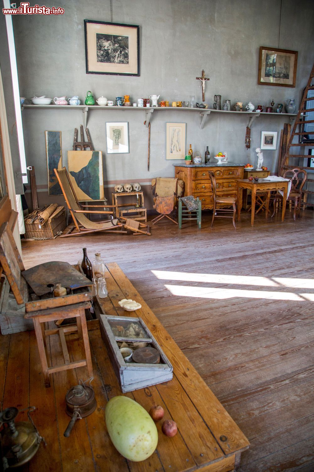 Immagine Atelier de Cézanne: lo studio del grande pittore sulla collina dei Lauves (Aix-en-Provence), dove lavorò negli ultimi anni della sua vita - foto ©Sophie Spiteri