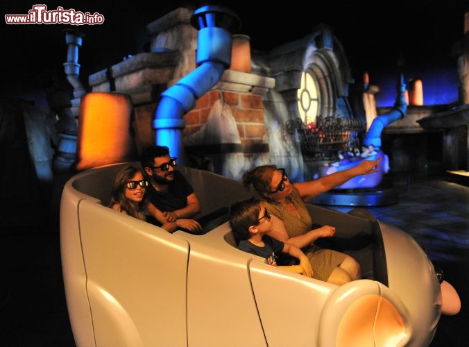 Immagine Le topo auto, dell'attrazione Ratatouille a Eurodisney