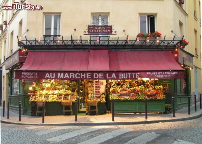 Immagine "Au marche dela butte" il negozio di alimentari del film Amelie a Parigi - © Roby / wikipedia.org