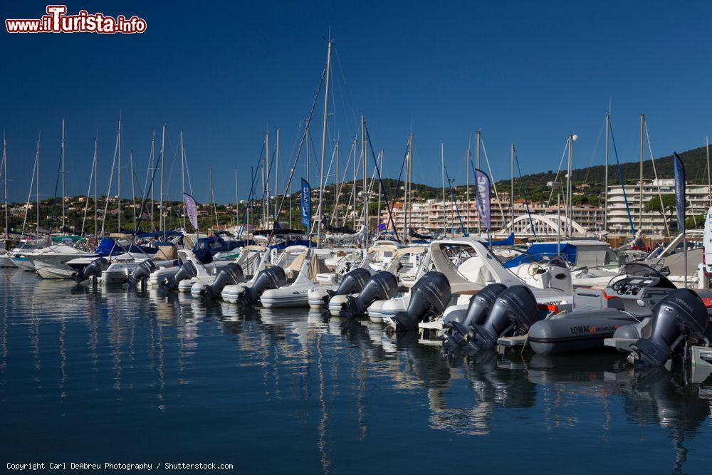 Immagine Barche ormeggiate al porto turistico di Sainte-Maxime, dipartimento del Var (Francia) - © Carl DeAbreu Photography / Shutterstock.com