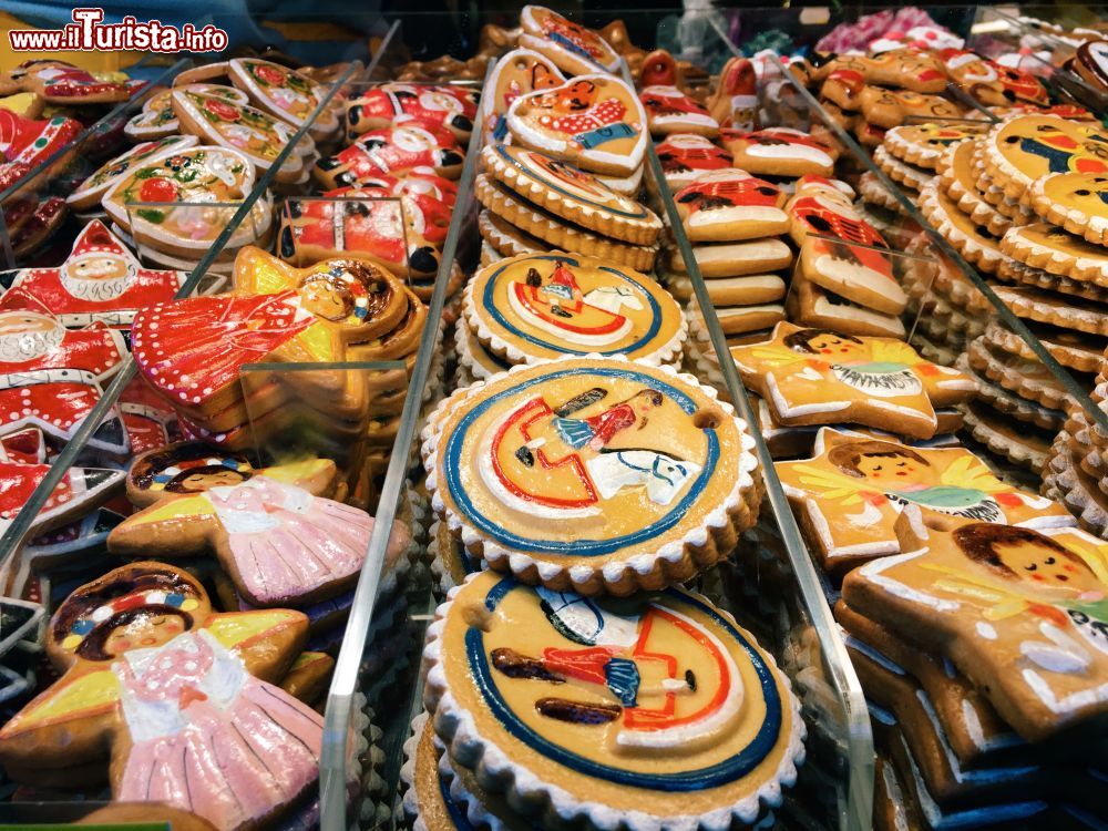 Immagine Biscotti natalizi al Christkindlesmarkt di Norimberga in Baviera, Germania