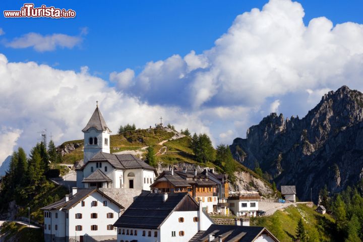 Immagine Il borgo di Monte Lussari a Tarvisio (Friuli)