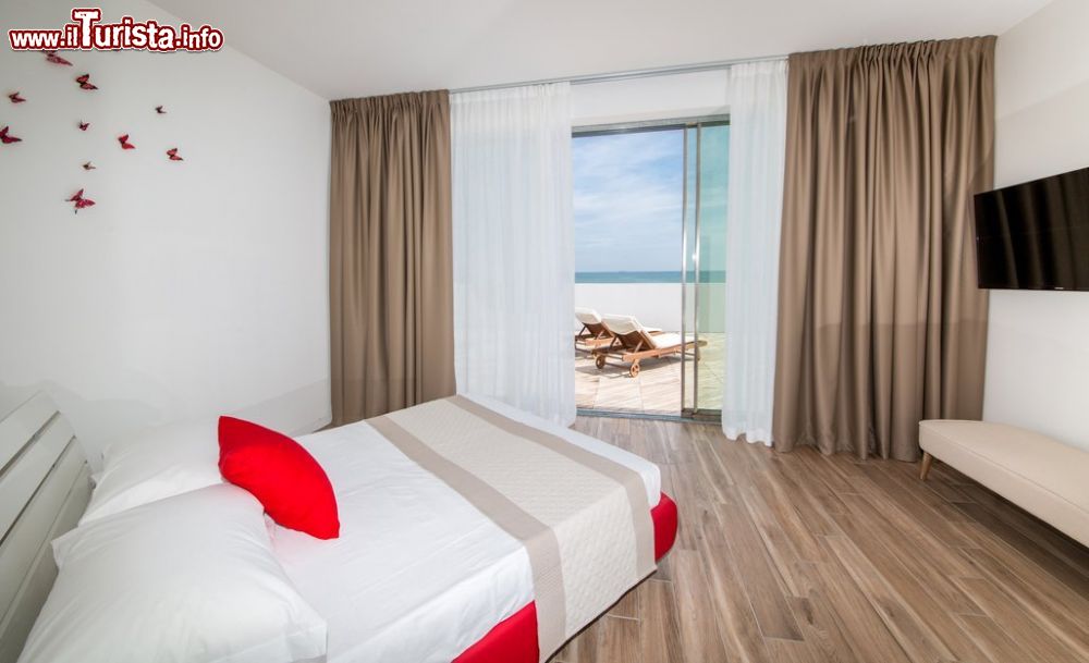 Immagine Camera con vista mare all'Hotel Nettuno di Jesolo