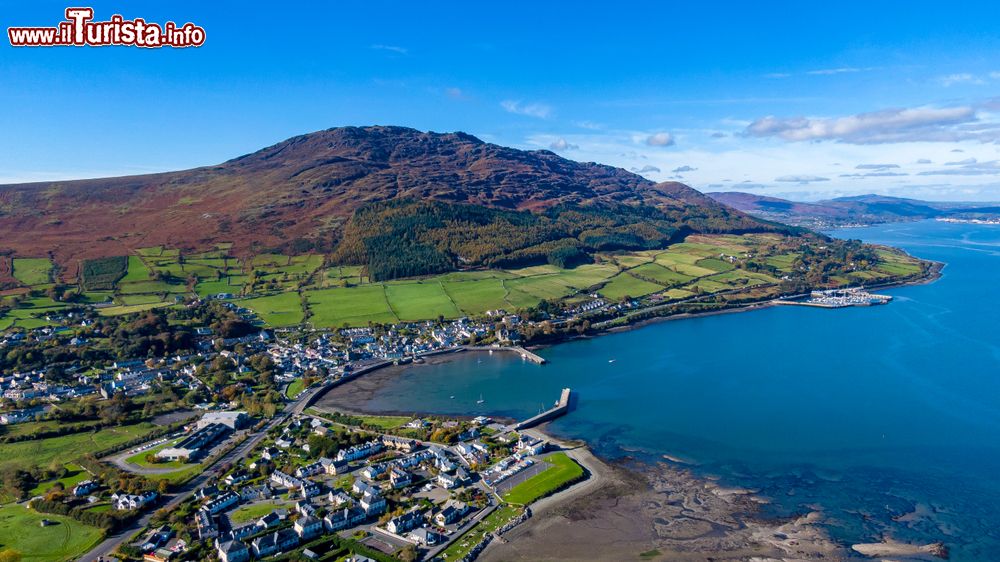 Immagine Carlingford il villaggio costiero del nord dell'irlanda, al confine con l'Ulster