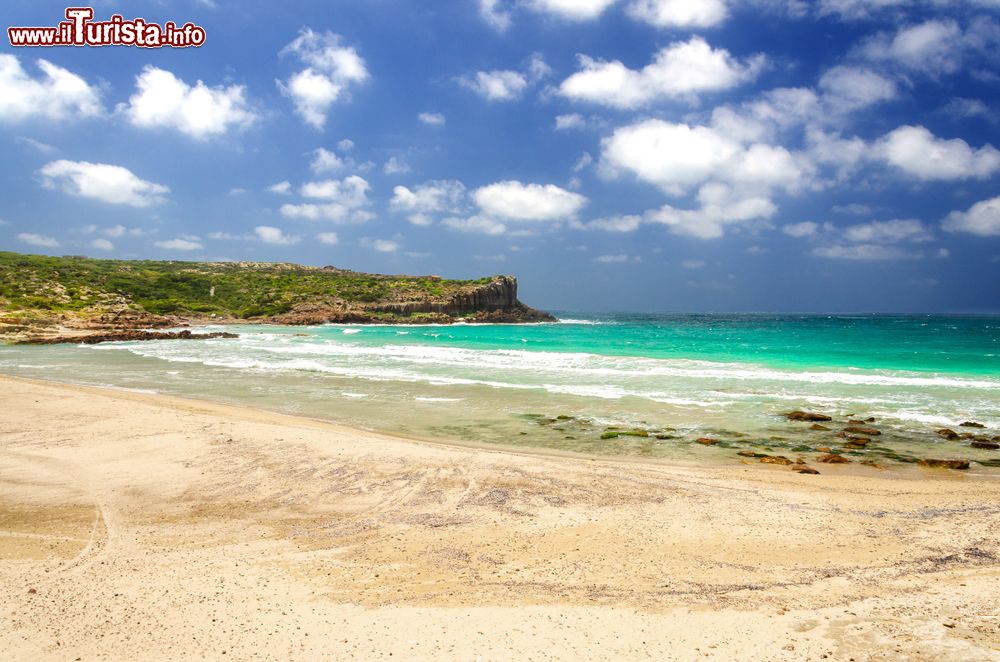 Immagine Carloforte, la spiaggia della Caletta, isola di San Pietro