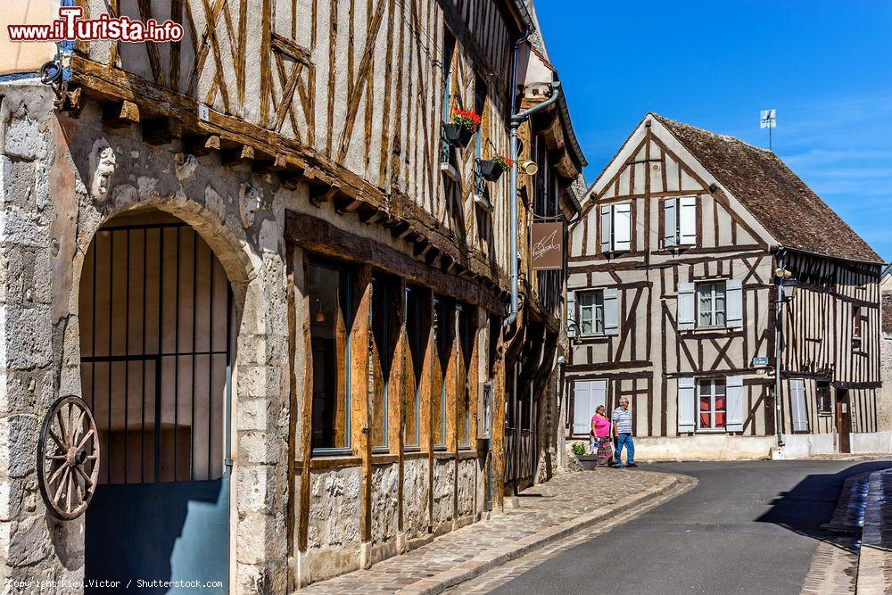 Immagine Case a graticcio nella città medievale di Provins, dipartimento Seine et Marne, Francia  - © Kiev.Victor / Shutterstock.com