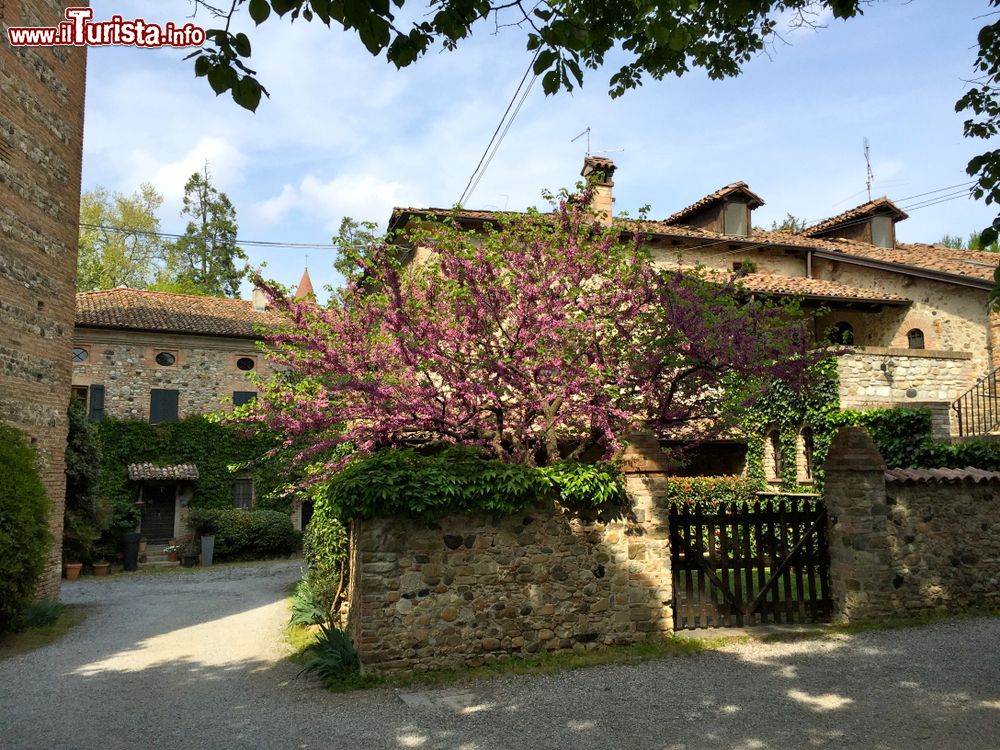 Immagine Case in pietra nel complesso del Castello di Rivalta a Gazzola in Emilia-Romagna