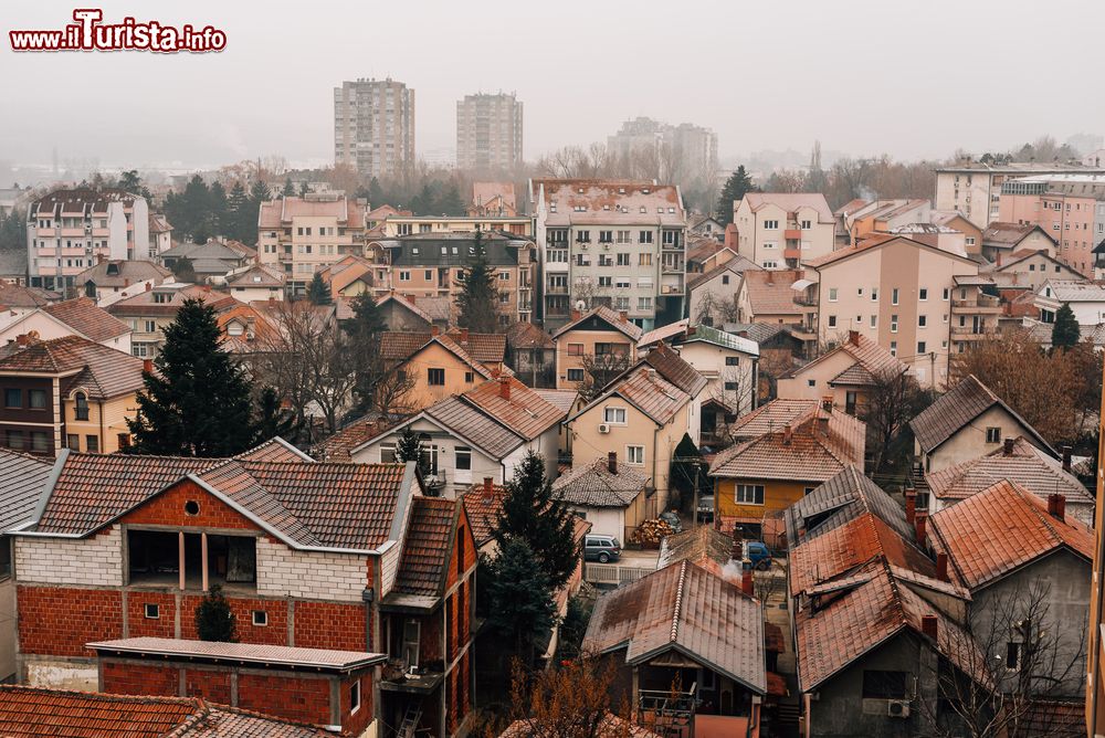 Immagine Case nel centro di Kragujevac in Serbia: è una delle città più importanti ed è stata anche capitale nel 19° secolo