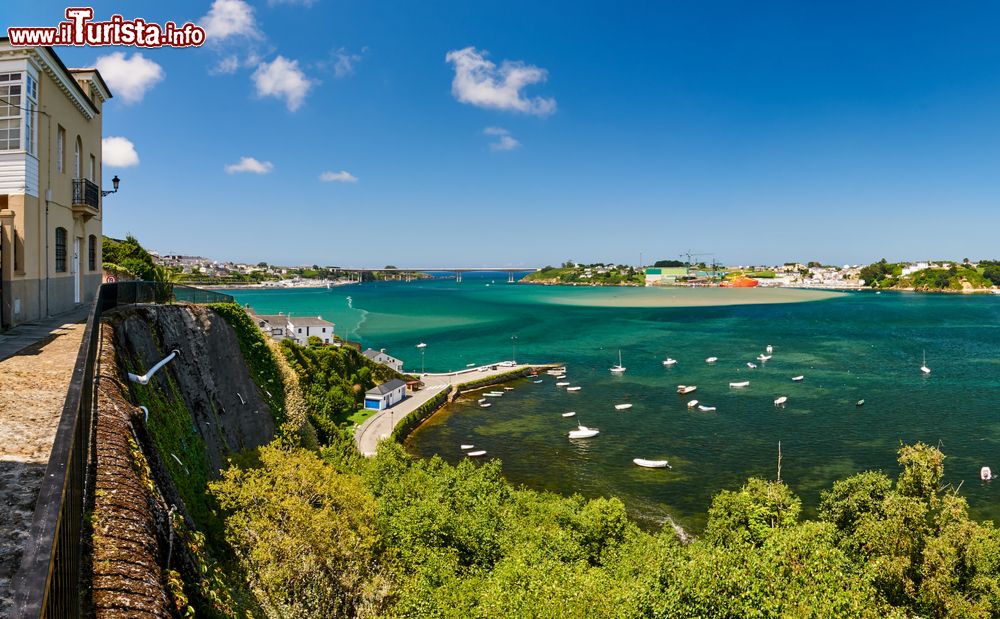Immagine Castropol e i paesaggi della valle del fiume Eo nelle Astrurie occidentali in Spagna