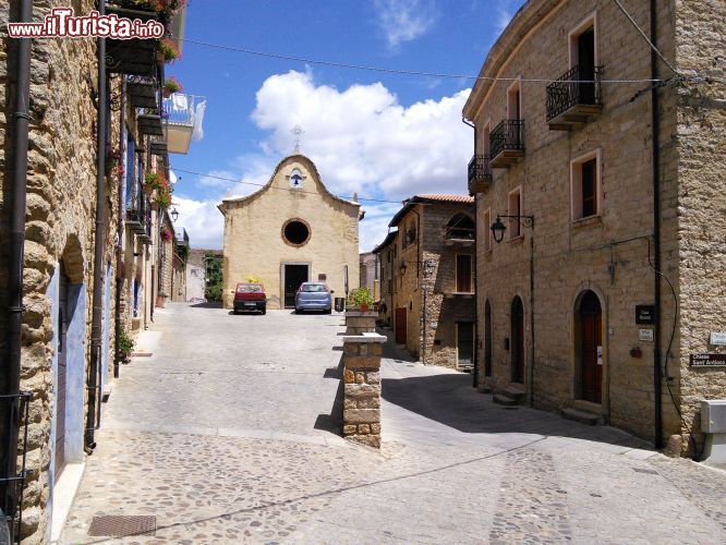 Immagine Una veduta del centro di Gavoi, il villaggio della Barbagia vicino al Monte Gennargentu - ©  Denis Barthel - CC BY-SA 4.0 - Wikimedia Commons.