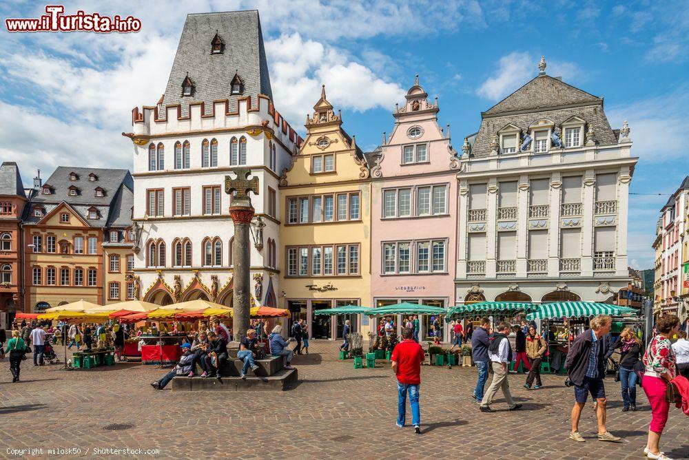 Immagine Il centro storico di Trier (Treviri), Germania. La cittadina conta circa 110.000 abitanti e si trova nel Land della Renania-Palatinato - © milosk50 / Shutterstock.com