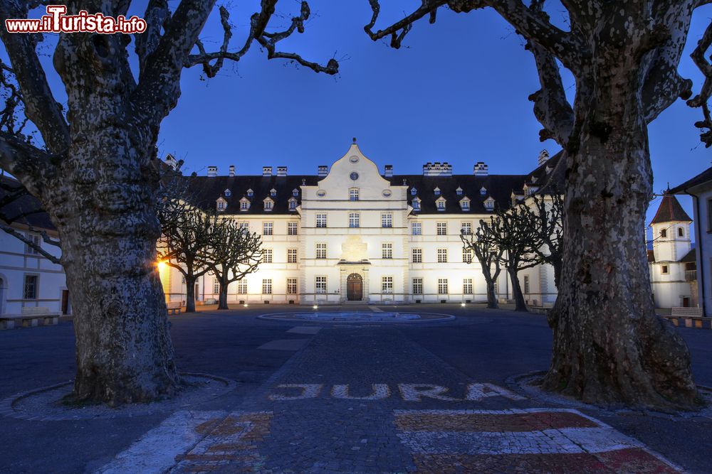 Immagine Chateau De Delemont, il castello residenza estiva dell'arcivescovo di Basilea, cantone di Jura